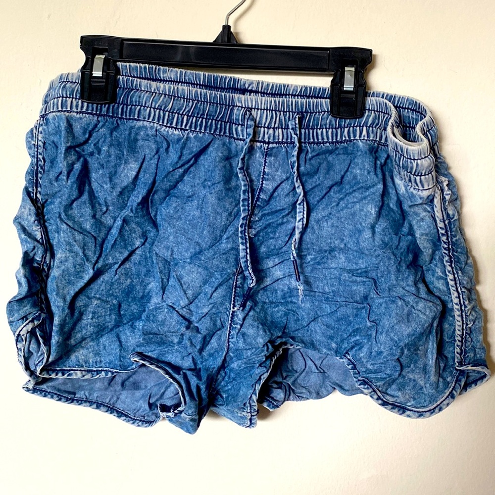 Jogger Jean Style Shorts
